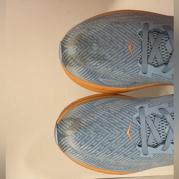 Hoka One One Clifton 9 “Airy Blue” Running Shoes Women's Size 11 Wide - Picture 7 of 14